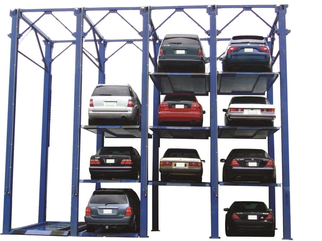 Cars Stacked Up – It’s the Law in the West!