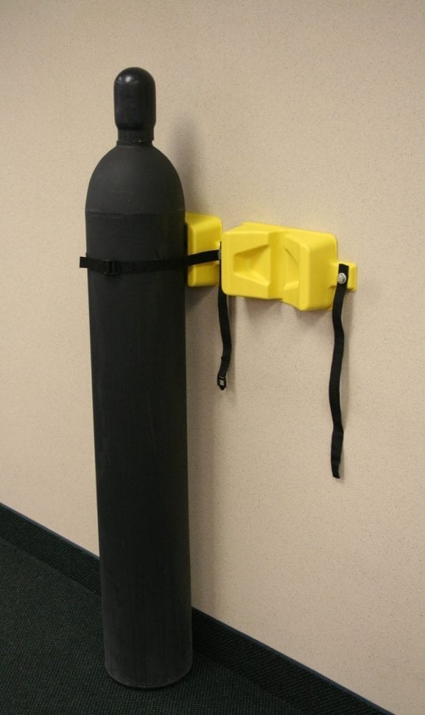 Gas Cylinder Racks & Trolleys Polypropylene Materials Handling