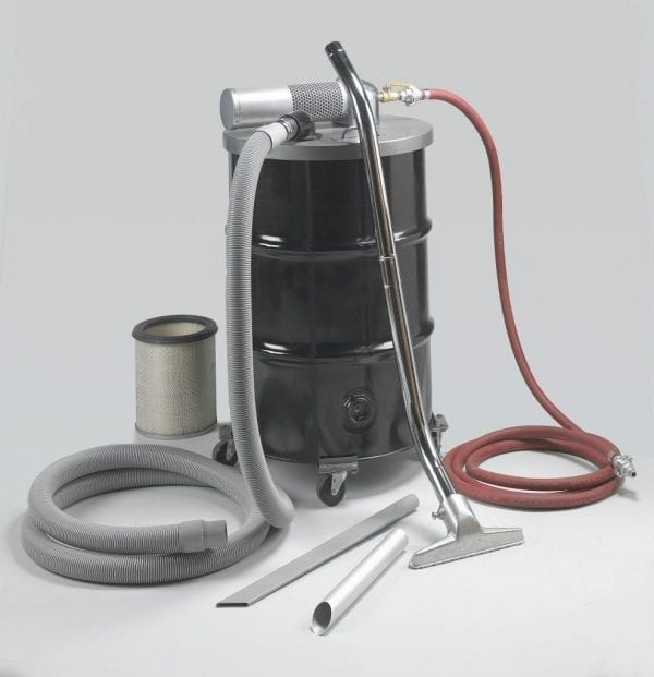 Airo-Vac pneumatic vacuum cleaner
