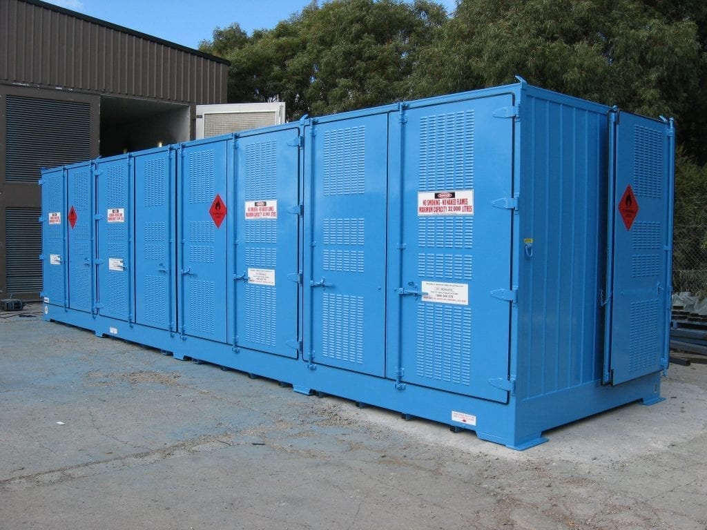 Dangerous Goods Storage Relocatables Materials Handling