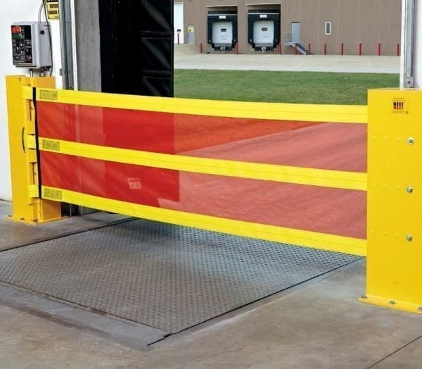 Loading Dock Safety Barrier Retractable Dok-Guardian® - Materials Handling