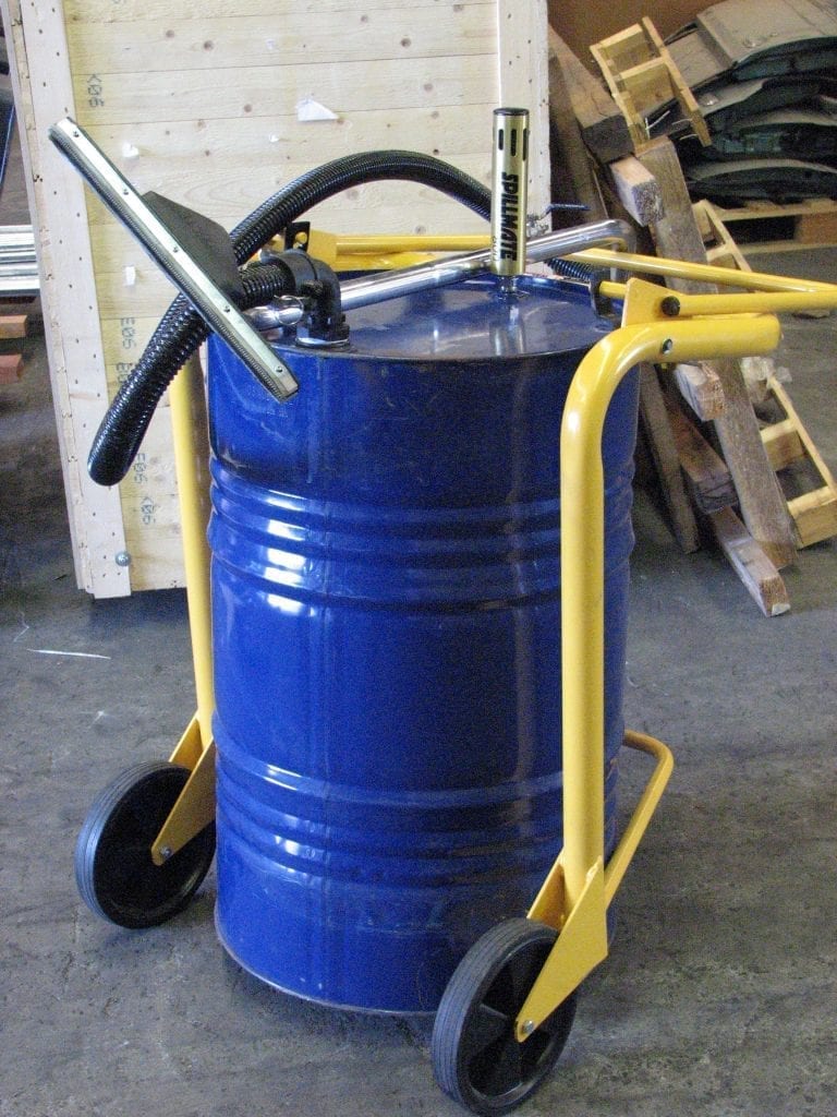 Fast Fluid Recovery Vacuum Drum Pump Materials Handling