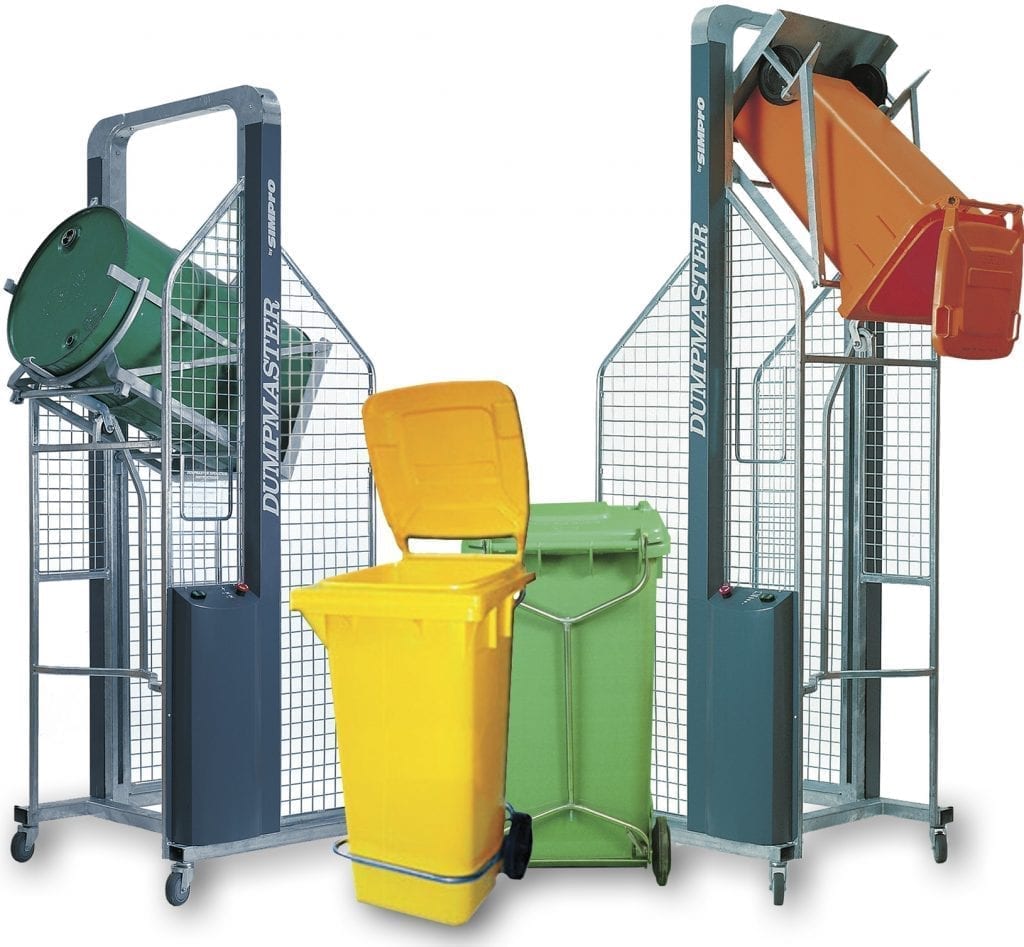 Dumpmaster Wheelie Bin Tipper 250kg Materials Handling