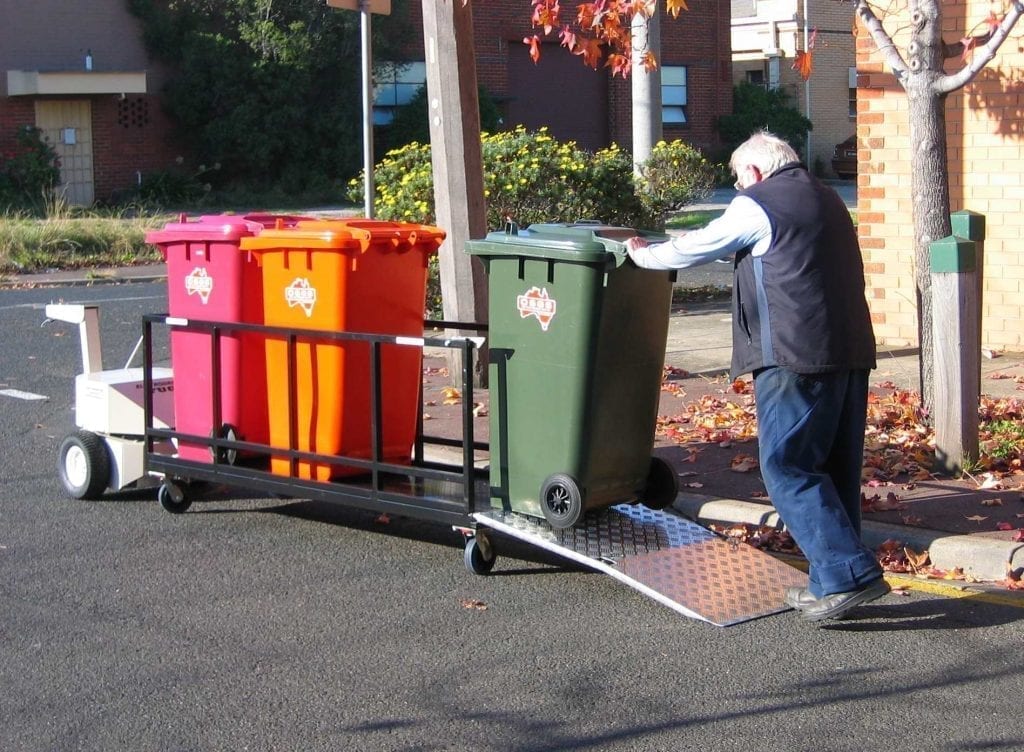 Wheelie Bin Transporter Trailers Materials Handling