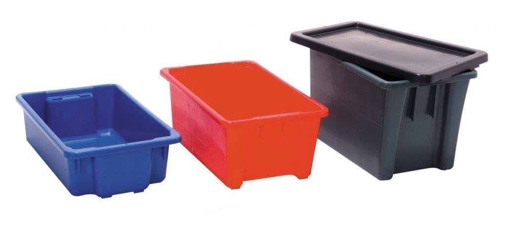 Stack and Nest Containers - Materials Handling