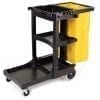 B6173 Cleaning Cart with B6183 Vinyl Bag