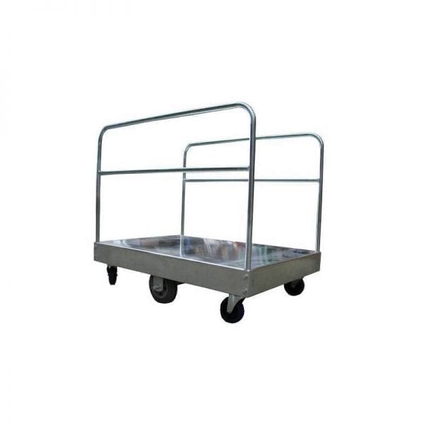 BS390 Galvanised Platform Trolleys