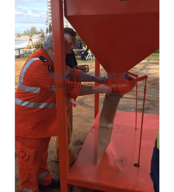 Sandbag Filling Frame Materials Handling