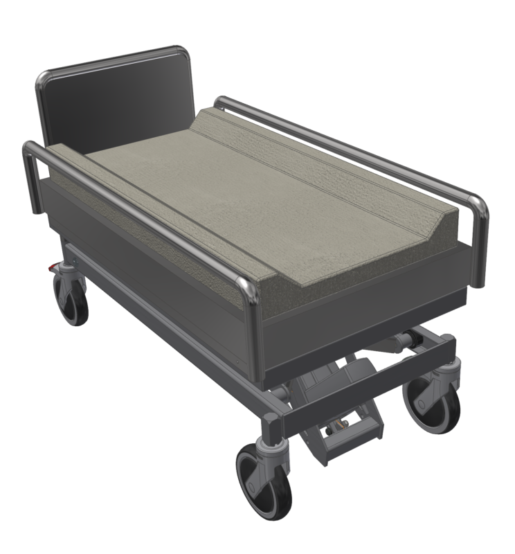 Baby change table height adjustable Materials Handling