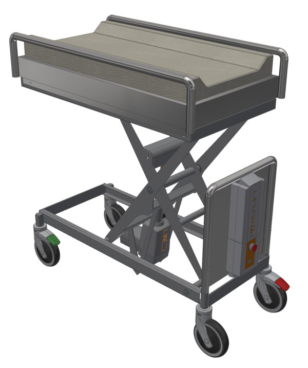 Baby Change Table height adjustable DC Powerlift (4)