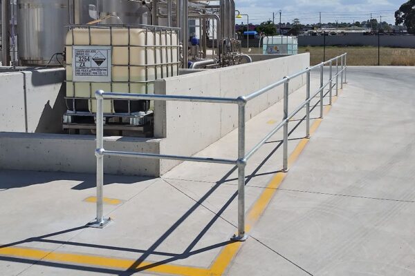 Ball Fence Hand Rail System Application 3