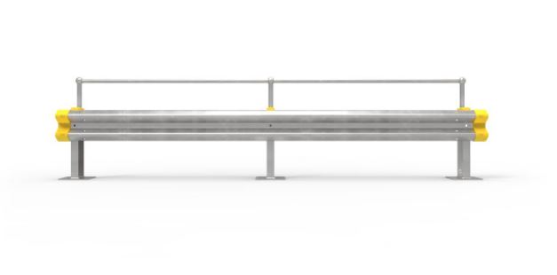 Ball Fence with W Beam hero Ball Fence with W Beam hero