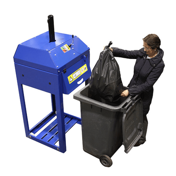 Bin Press and Compactor Materials Handling