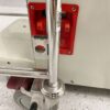 Close up of wheelchair hitch