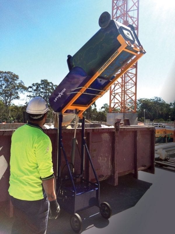 Liftmaster Niftylift Bin Lifter Demonstration Emptying, 50 OFF