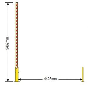 Dock-Safe Manual Boom Gate - Materials Handling