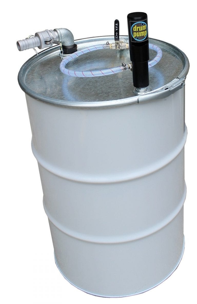 Fast Fluid Recovery Vacuum Drum Pump Materials Handling