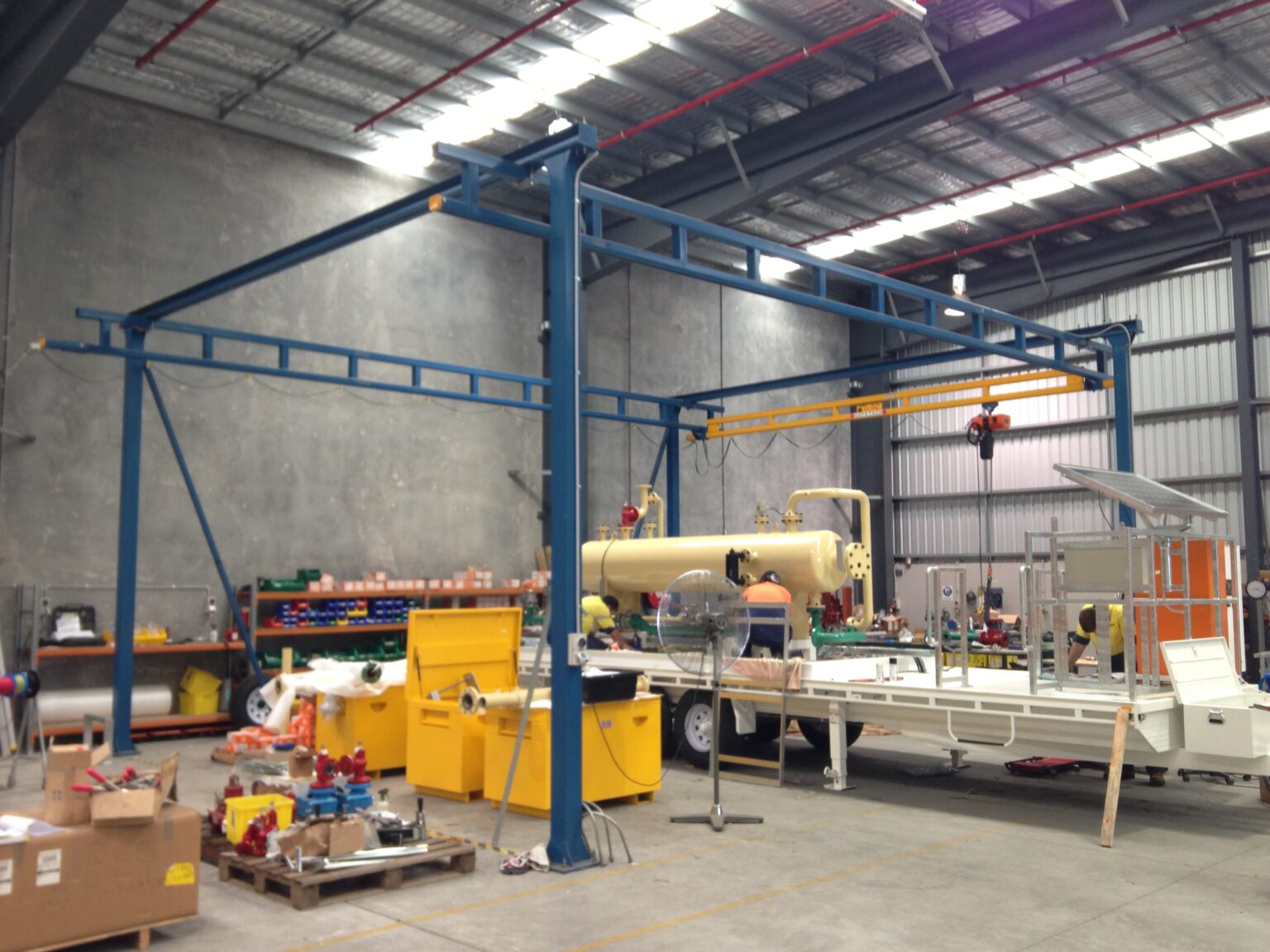 Workstation Bridge Crane Materials Handling