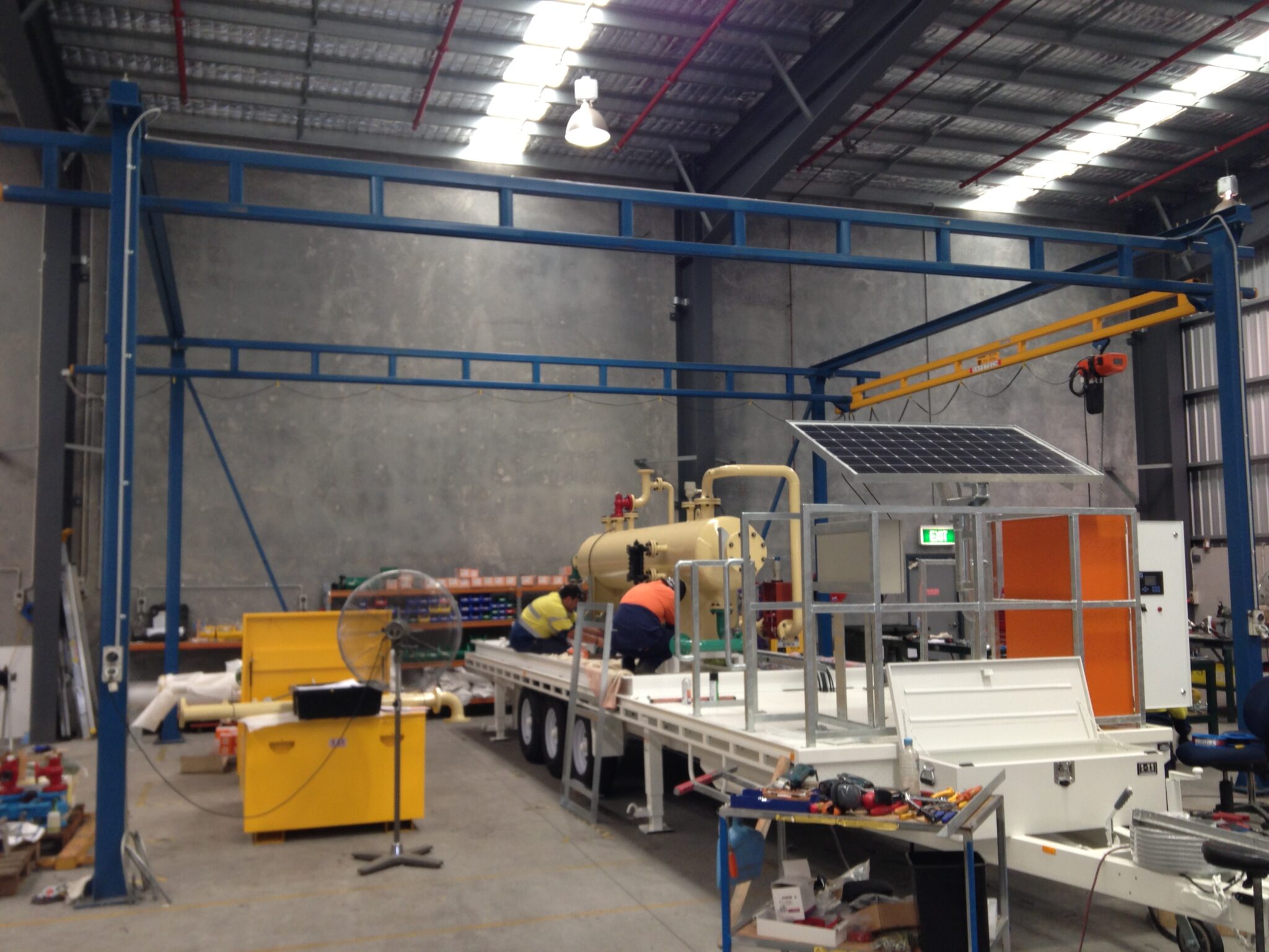 Workstation Bridge Crane Materials Handling