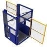 Compact Goods Hoist swing gates