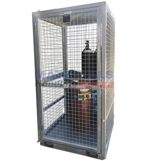 Gas Cylinder Cage Secure Materials Handling