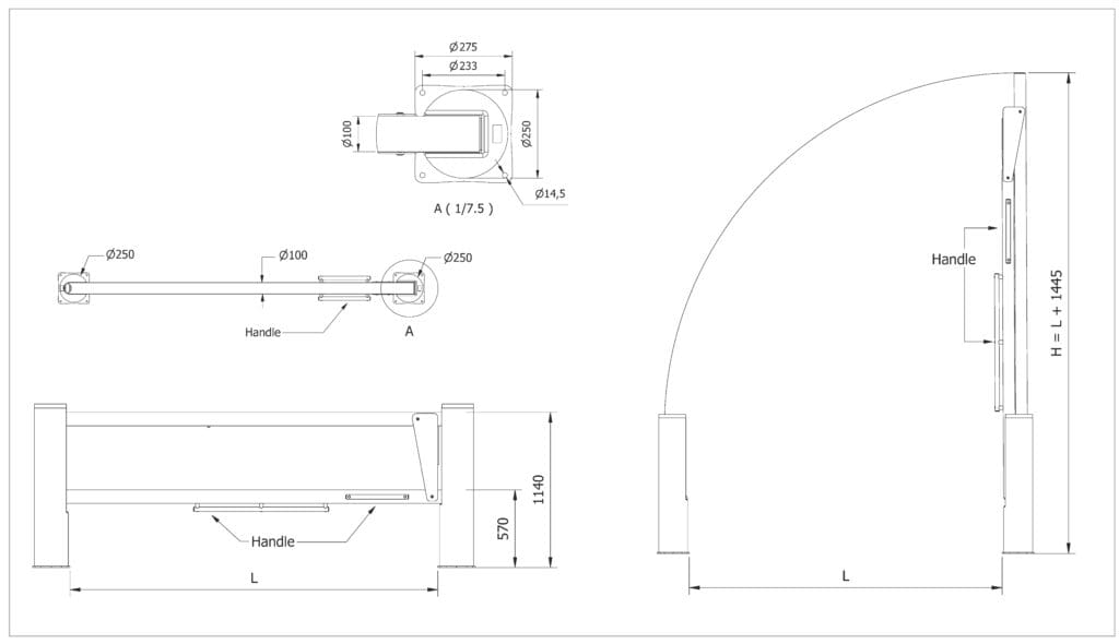 Gates Flexible Impact Absorbing dimensions Gates Flexible Impact Absorbing dimensions