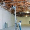 Genie lift Superlift Contractor roof