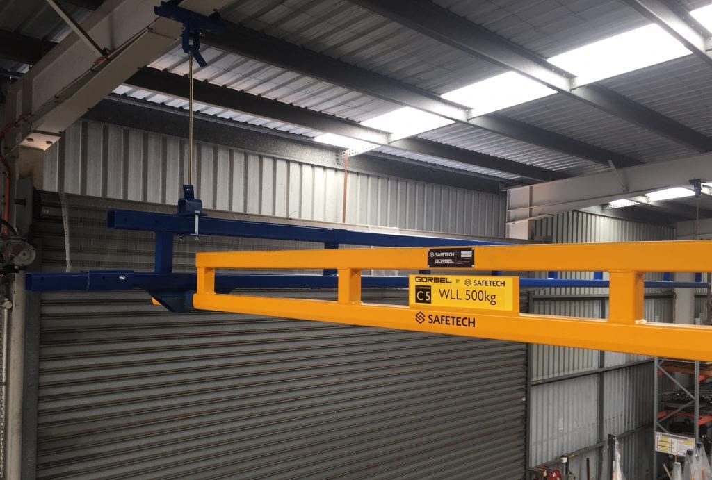 Gorbel Gantry Crane Workstation Ceiling Mounted