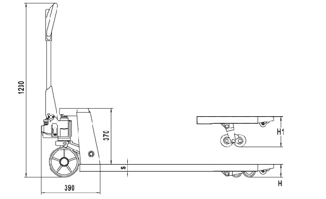 Hand Pallet Trucks dims 1 002