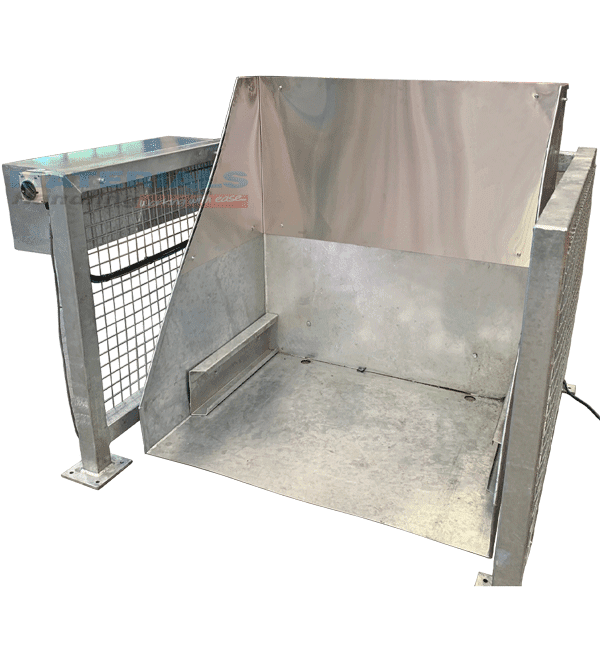 MFMBT1-SS Floor Mount Box Tipper main MFMBT1-SS Floor Mount Box Tipper main