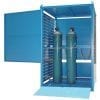 MG06DS Gas Cylinder Storage Cages open