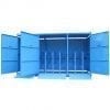 MG24SS Gas Cylinder Storage Cages open