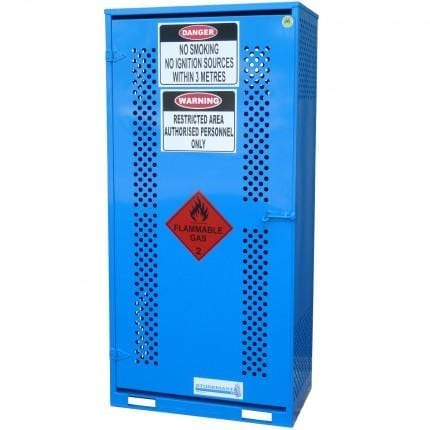 MG2SS Gas Cylinder Storage Cages closed