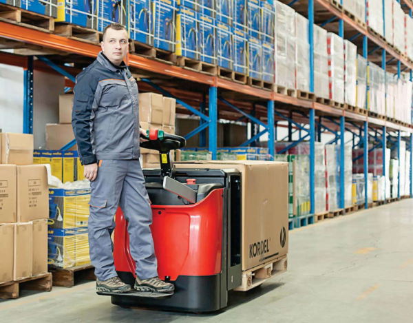 MH Powered Pallet Truck MPT20N SB application