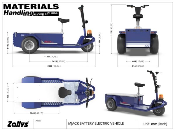 MJACK GA drawing Battery electric vehicle