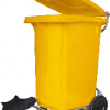 MLL120SS with front castors Wheelie Bins with Handsfree Lid Lifters
