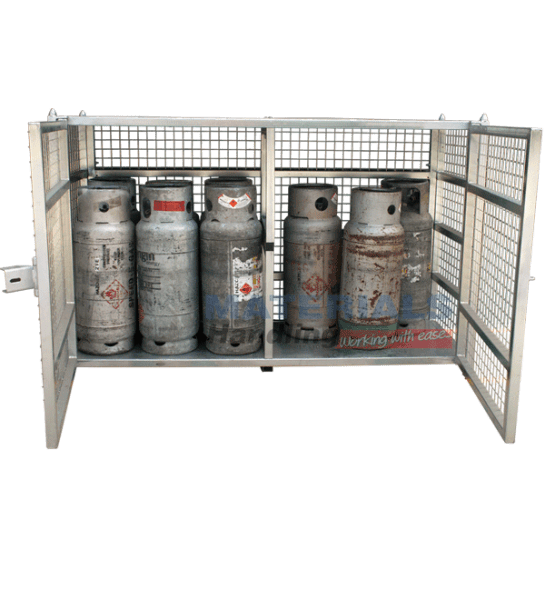 Gas Cylinder Storage Cages Materials Handling