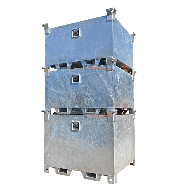 MSSC Crane Waste Bins Stacked MSSC Crane Waste Bins Stacked