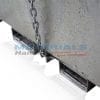 MWCB9x23 Crane Bin fork pockets and safety chain