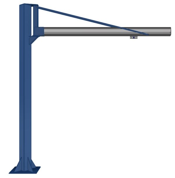 MechRail Aluminium Jib Crane AHB190 free standing