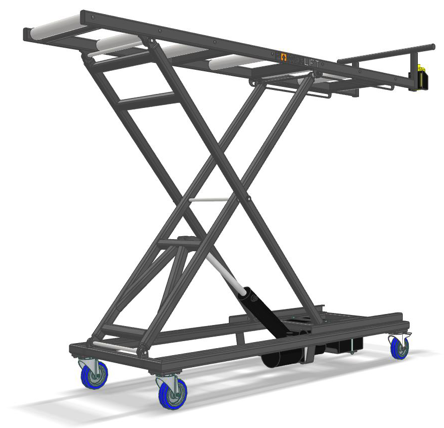 Mortuary Body Coffin Lift Trolley MLT 01 (1)