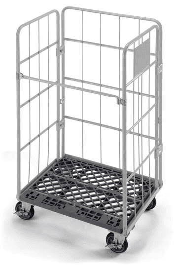 Nesting Cage Trolley with bar