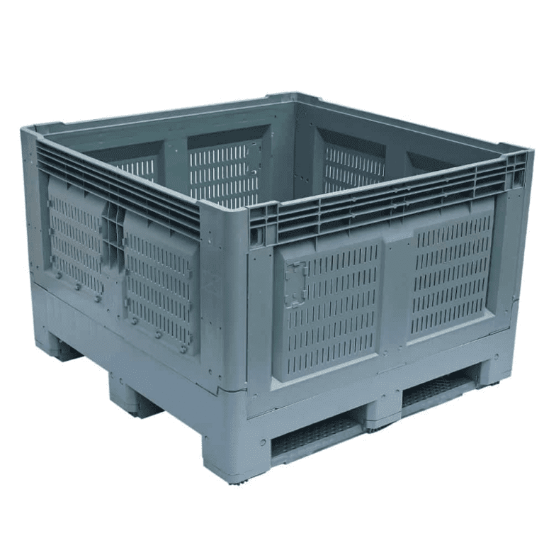 Pallet Bin Folding OZCRATE Materials Handling