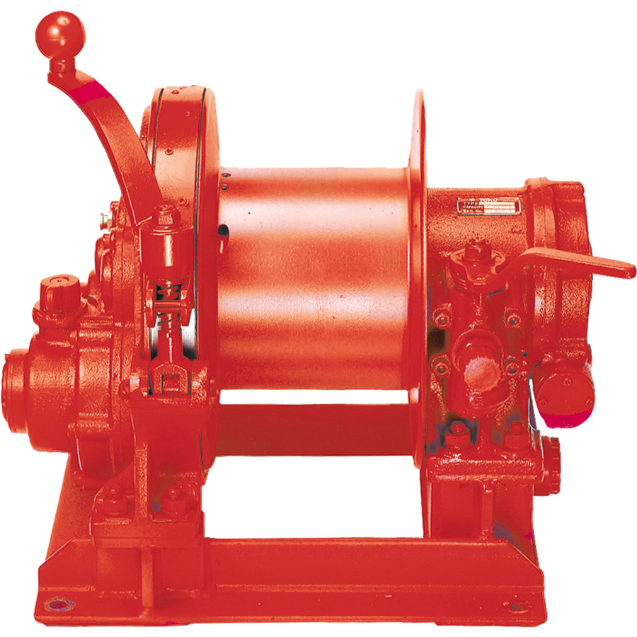 PNEUMATIC WINCH AIR POWERED WINCHES