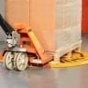 Paldisc with ramp and pallet jack