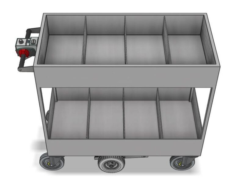 Patient Medical Records Trolleys - Materials Handling