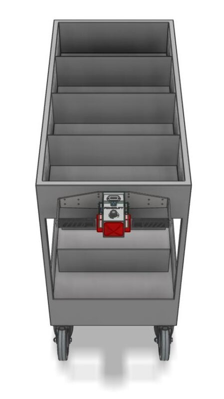 Patient Medical Records Trolleys - Materials Handling