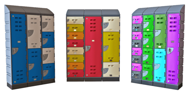 Plastic Lockers 2