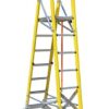 Platform Step Ladder All Terrain Base Stability