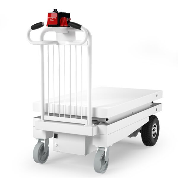 Powered Lift and Drive Scissor Trolleys